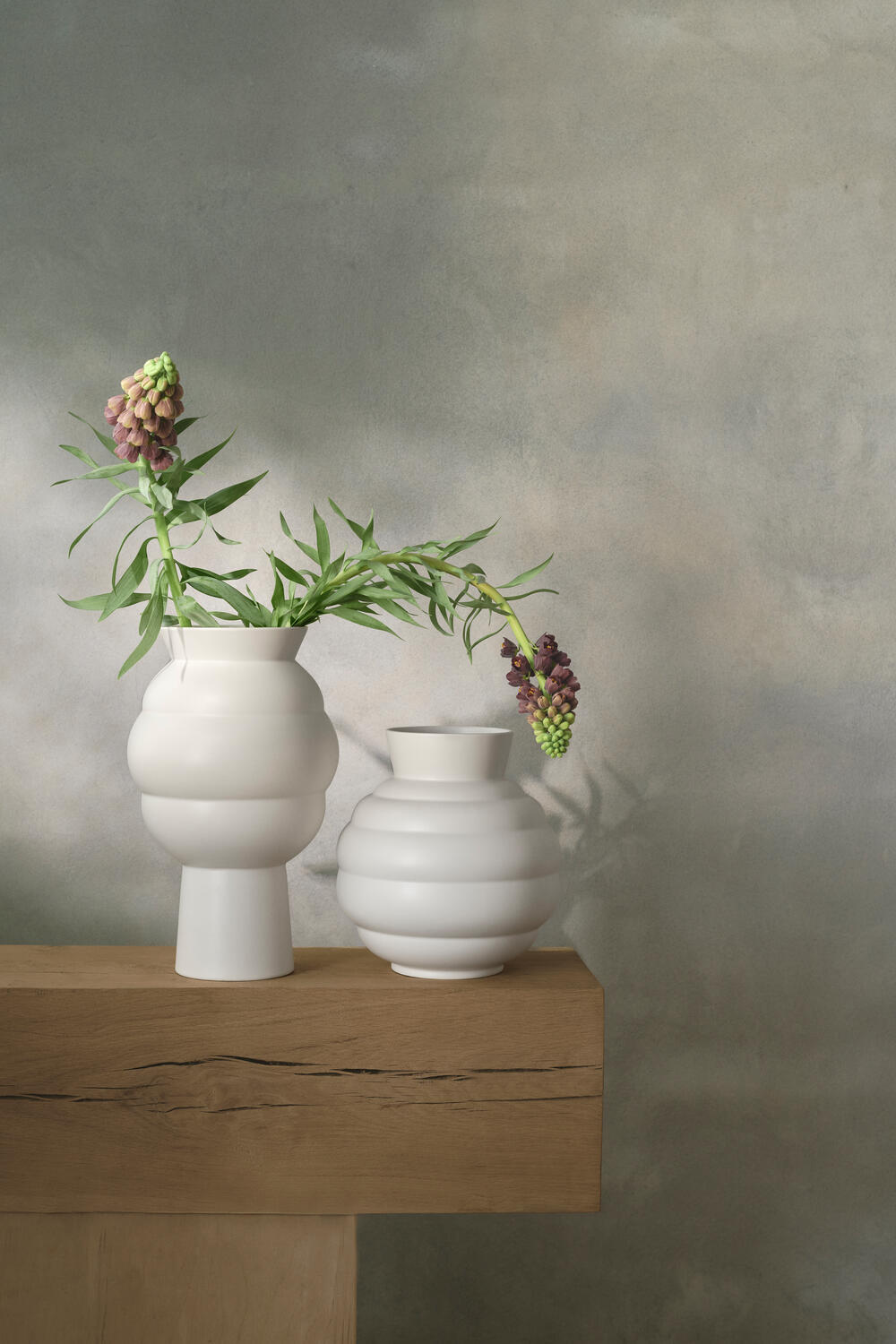 x Tortus Archie vase No4 - hvid